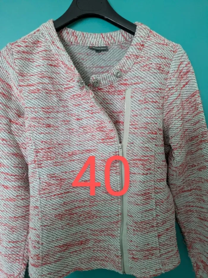 Veste gilet maille 40