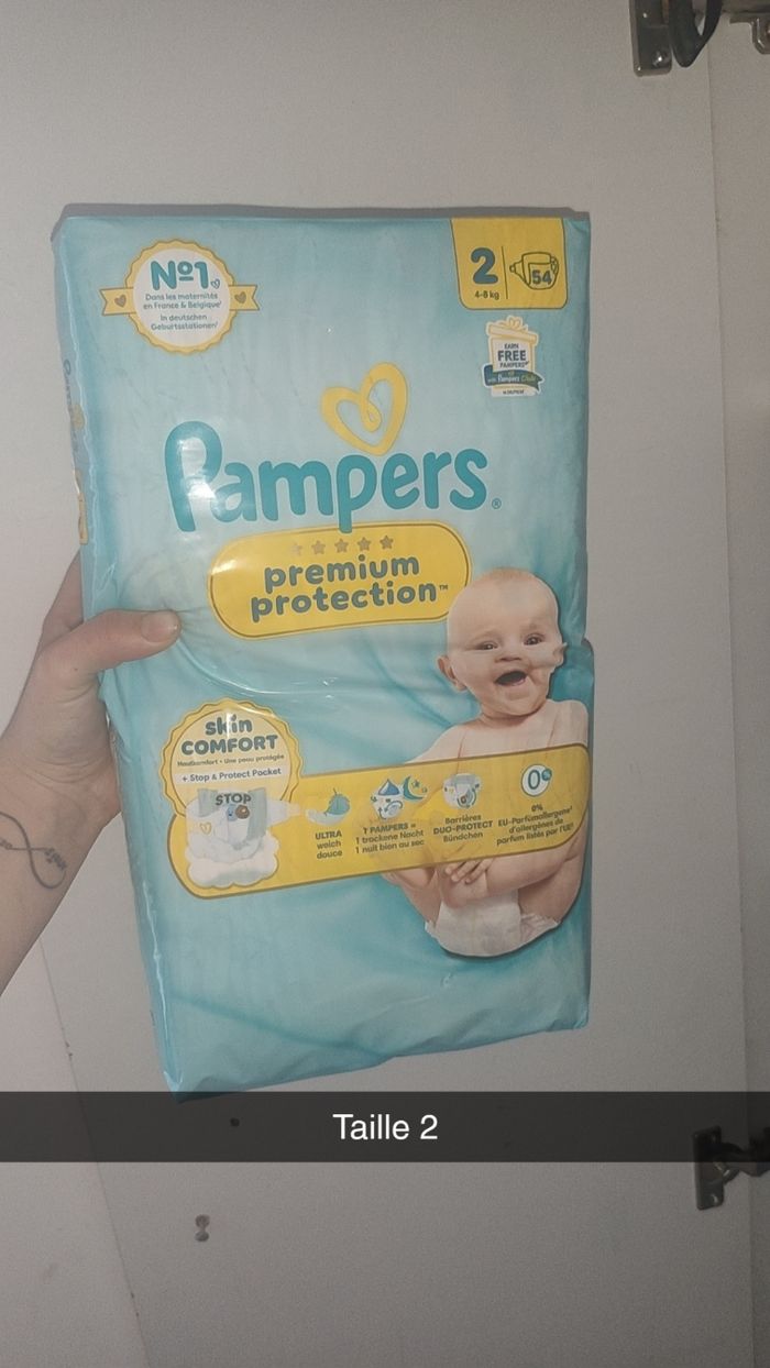 Couche Pampers