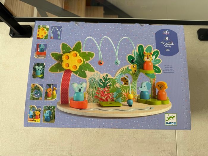 Djeco multi activité à poser en bois éveil - photo numéro 2
