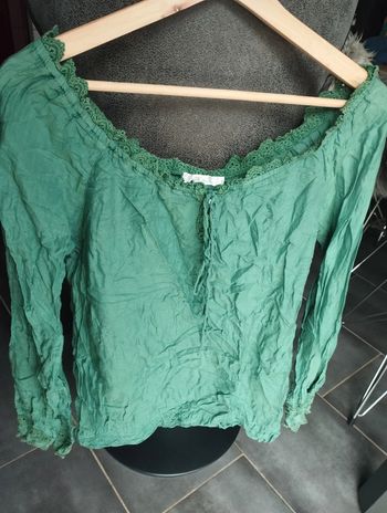 Blouse verte t. 1