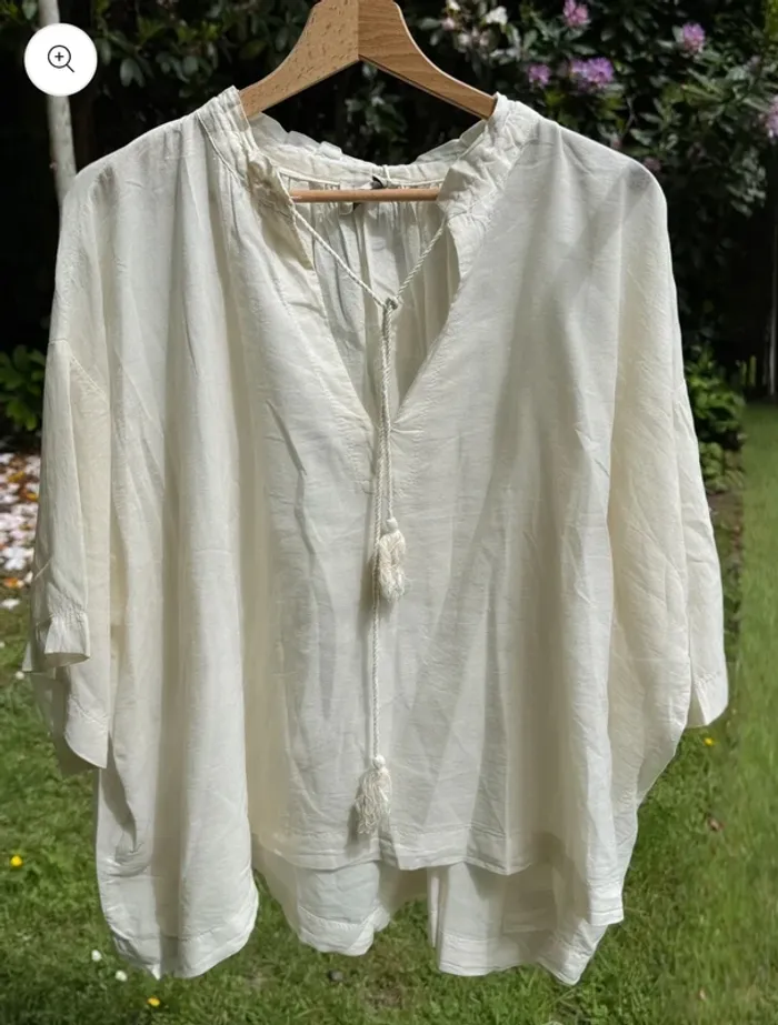 Blouse écru