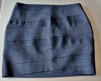 Jupe HM bleue marine 