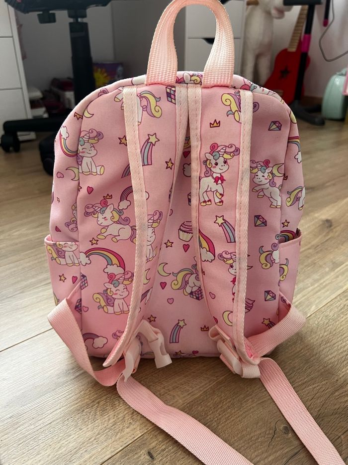 Sac d’école fille licorne – maternelle 🦄✨