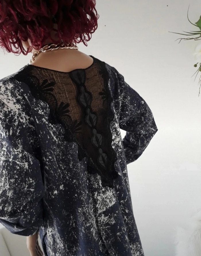 Robe pull bimatière Taille L🌿💞 - photo numéro 2