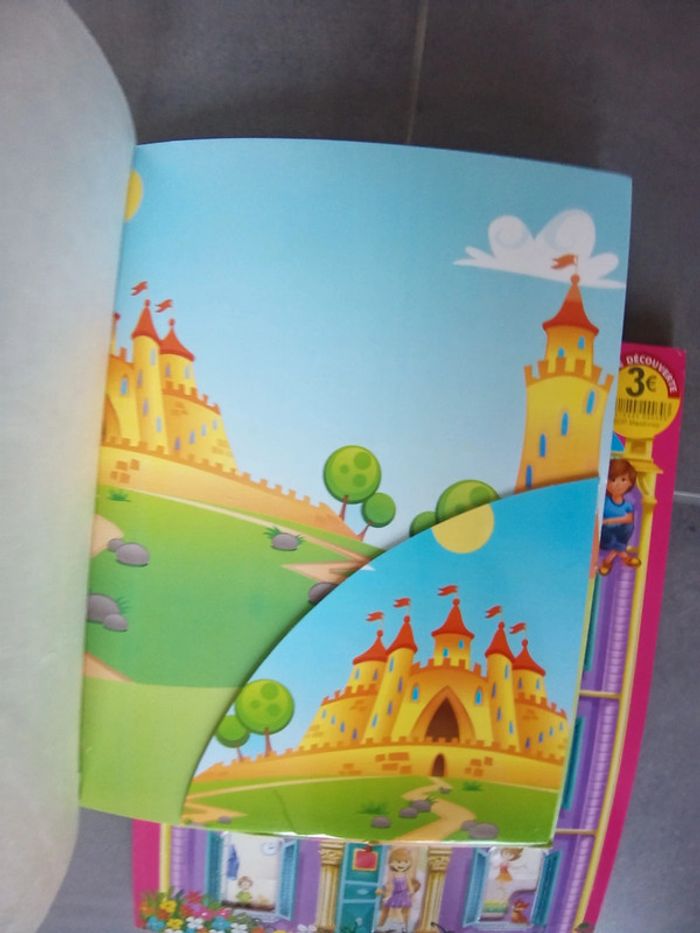Lot de 2 livres maison et château à décorer - photo numéro 14