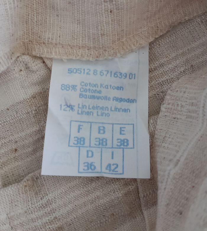 Jupe courte crème Pimkie taille 38 - photo numéro 4