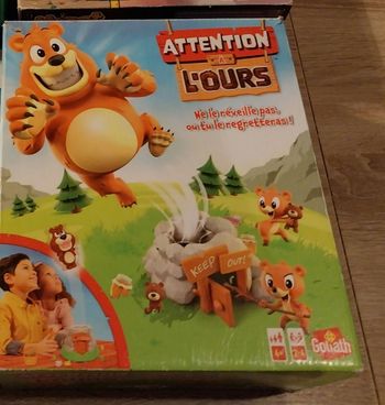 Jeu attention à l'ours