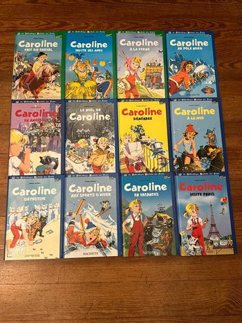 Lot Hachette complet intégrale 12 livres bd album Caroline Pierre Probst Bibliothèque des petits