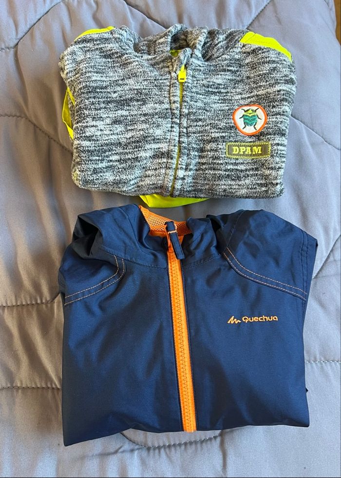 Lot coupe vent et polaire - photo numéro 3