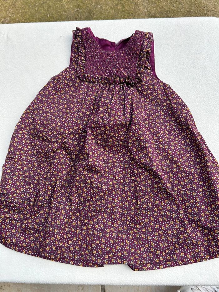 Robe fleurie sergent major 18 mois