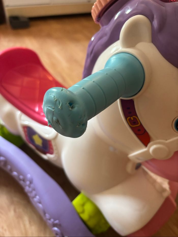 Porteur Bébé Cléo Ma Licorne Basculo - photo numéro 2