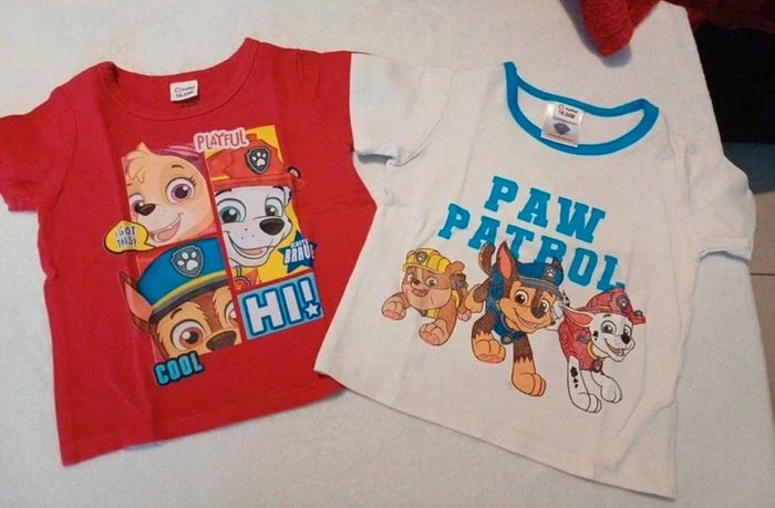 T-shirt 18 mois pawpatrouille