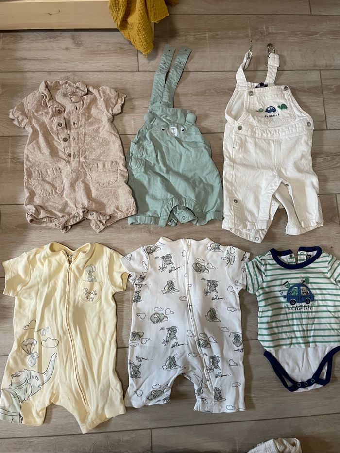 Lot ensembles d’été 3mois