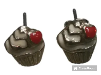 Boucles d'oreilles gâteau muffin neuve