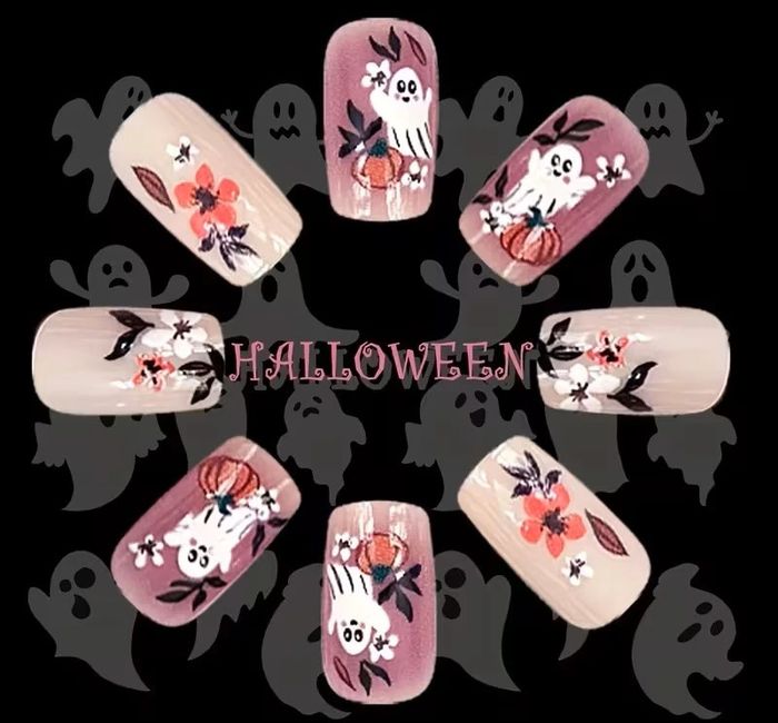 🧙 Faux ongles Magiques Halloween – 24 pièces pour un look ensorcelant ! 🎃💅 - photo numéro 3