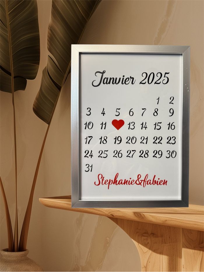 Cadre photo personnalisée