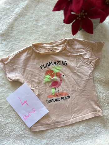 T-shirt ~ tex ~ 4 ans