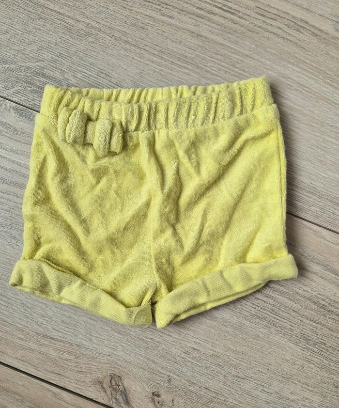 Short jaune Orchestra bébé fille 9mois