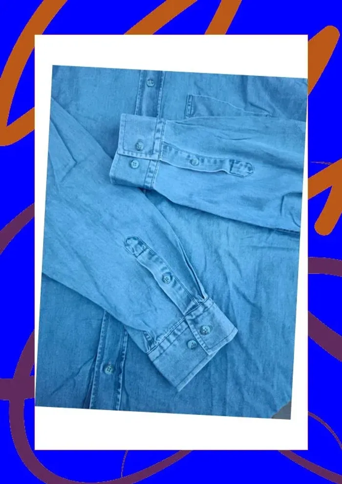Chemise en jean L Mavi - photo numéro 8