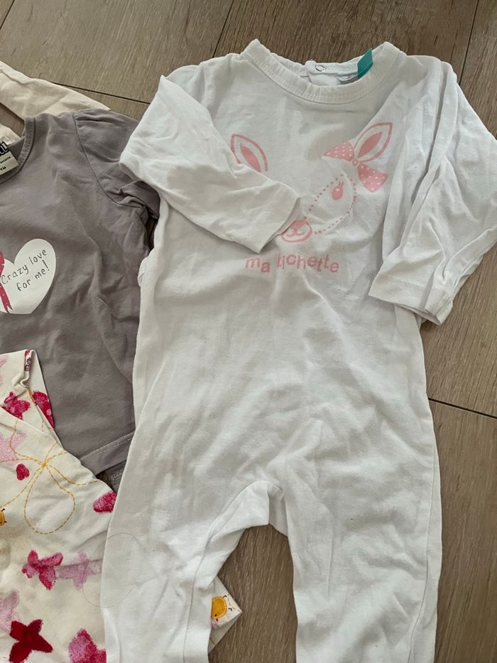 Lot 9 vêtements fille 3-6 mois - photo numéro 4
