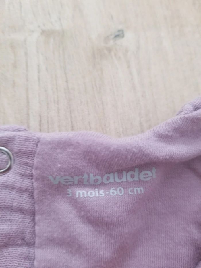 Combinaison vertbaudet 3 mois - photo numéro 2