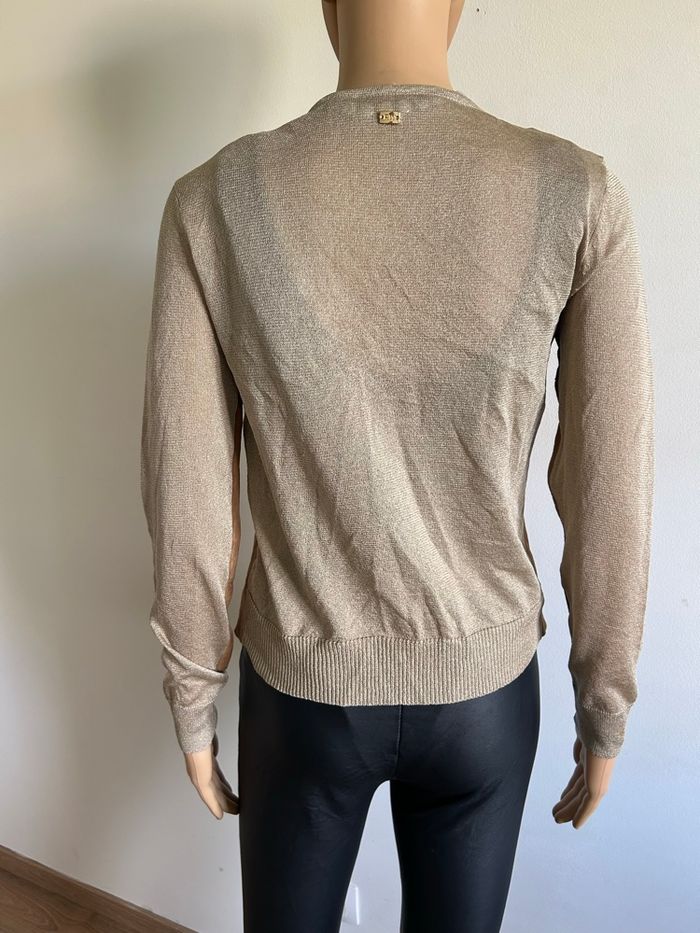 Gilet léger beige et doré River Woods taille S jamais porté - photo numéro 5