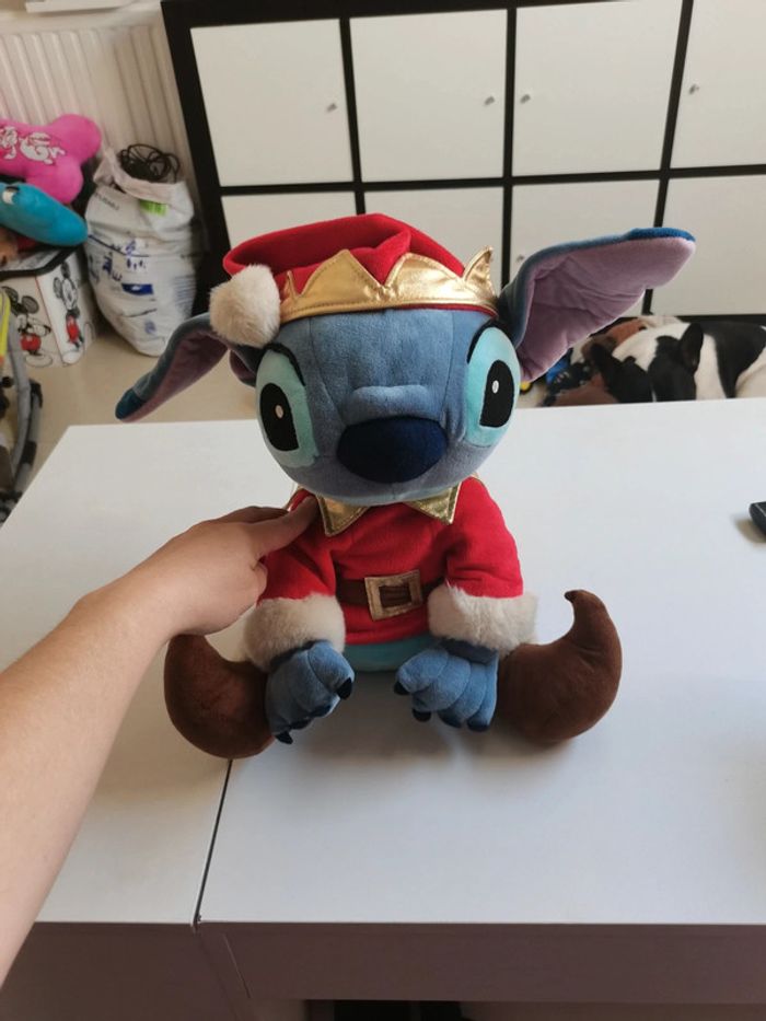 Peluche Stitch Disney Elfe de Noël