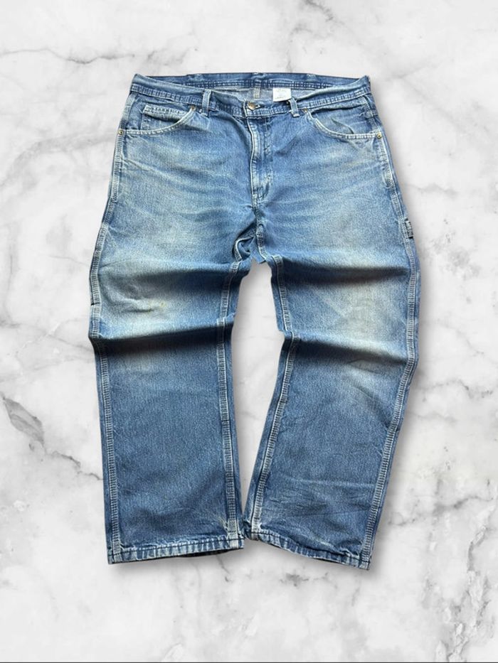 Jean Vintage KEY Carpenter W38 L29 – 100% Coton – Made in Mexico - photo numéro 2