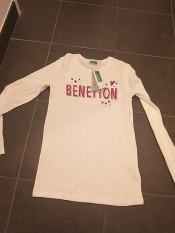 T shirt manche longue Benetton