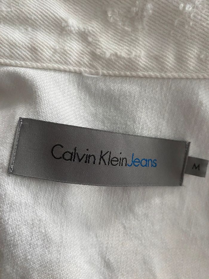 Veste en jean sans manche Calvin Klein - photo numéro 7