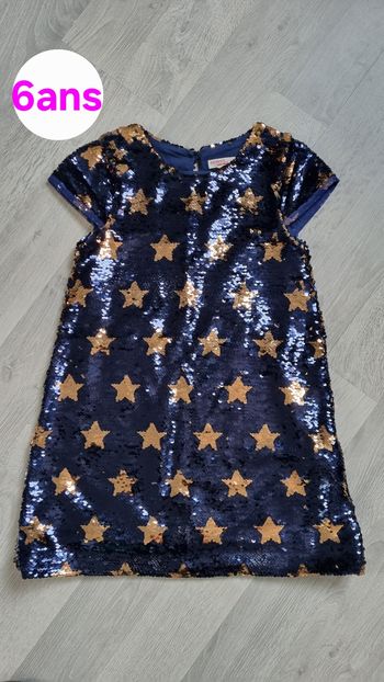 robe à sequins 6ans Dpam