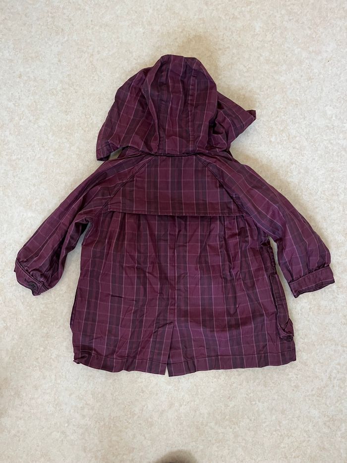 Veste fille sergent Major 3 ans bordeaux en très bon état - photo numéro 2