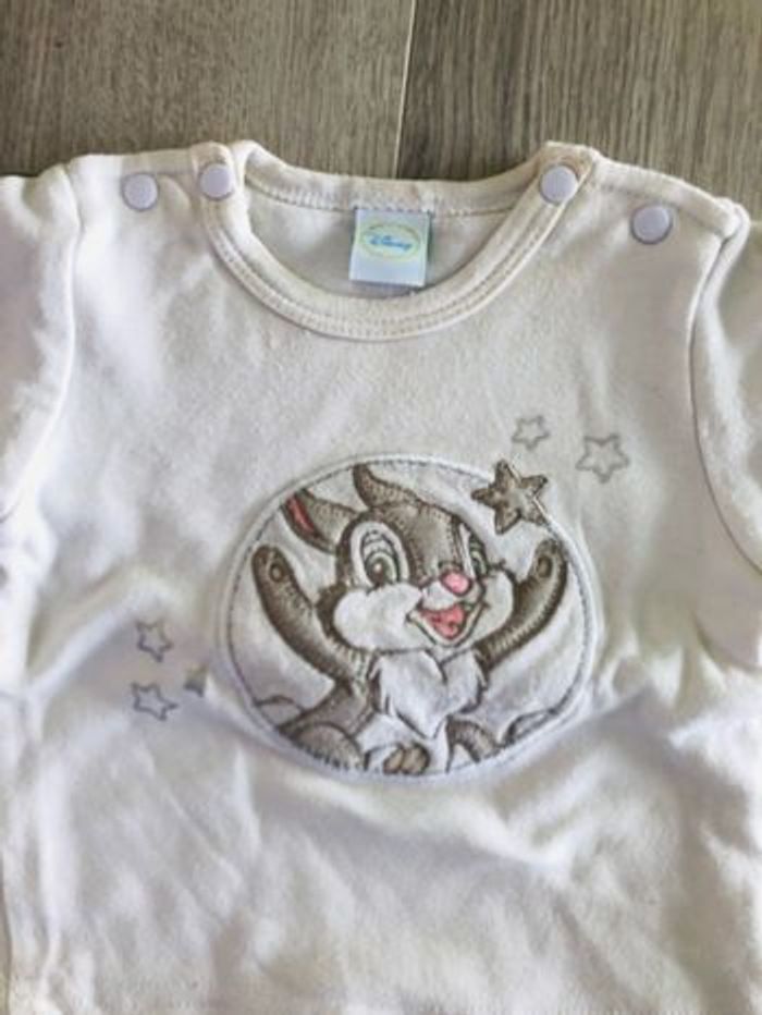 Pyjama bébé chaud hiver disney 3 mois fille ou garçon - photo numéro 5