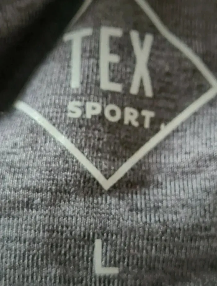 Brassière de sport grise/bleu ciel Tex Sport Taille L Neuve - photo numéro 3