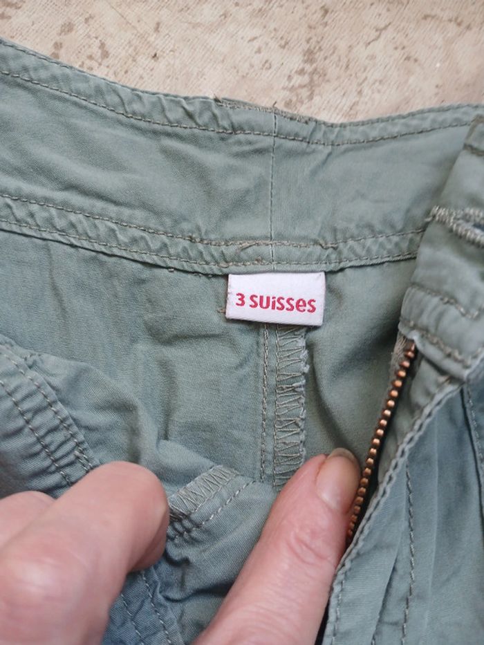 Pantalon femme large 3suisses taille 40 - photo numéro 7