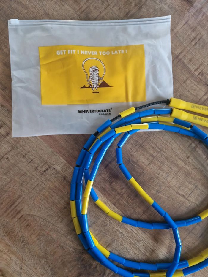 Corde a sauter pro CC 4.5mmC PE HB 150g neuve - photo numéro 3