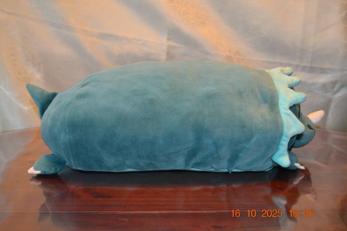 Peluche dinosaure vert - photo numéro 2