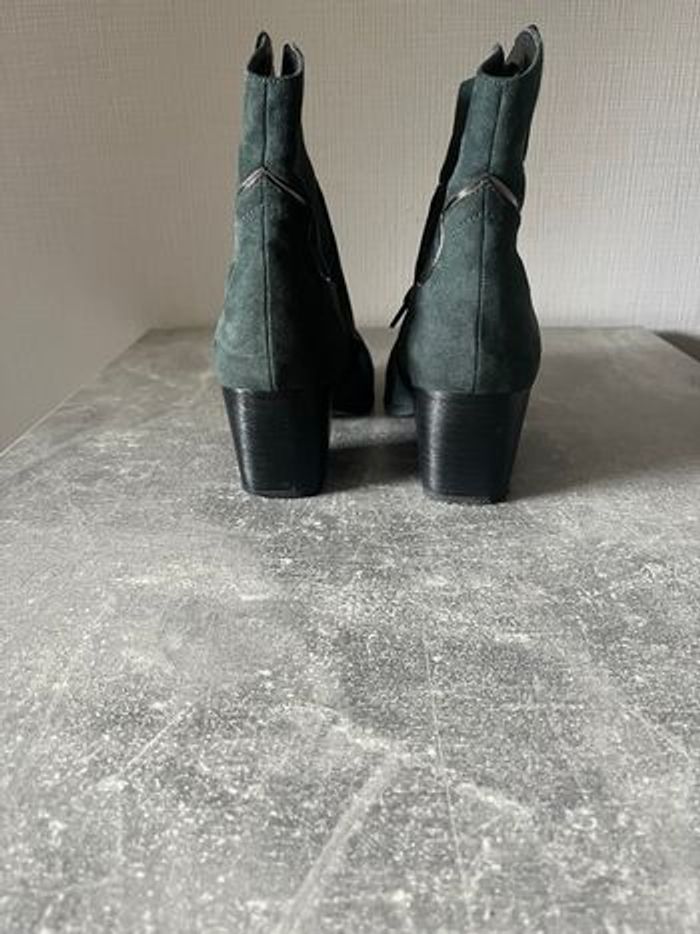Bottines vertes