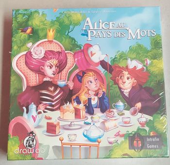 Alice au pays des mots - Jeu de société sous emballage