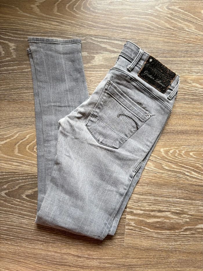 Jean G-Star - gris - homme coupe skinny - en très bon état - taille 38/M
