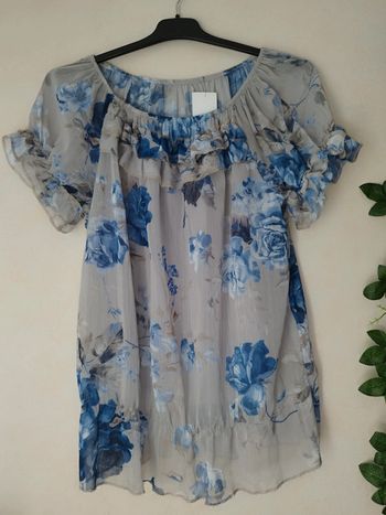 Blouse fleurie