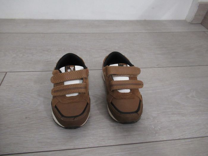 Chaussures baskets marrons à scratch taille 23 Mayoral - photo numéro 5