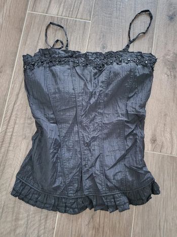 Bustier noir