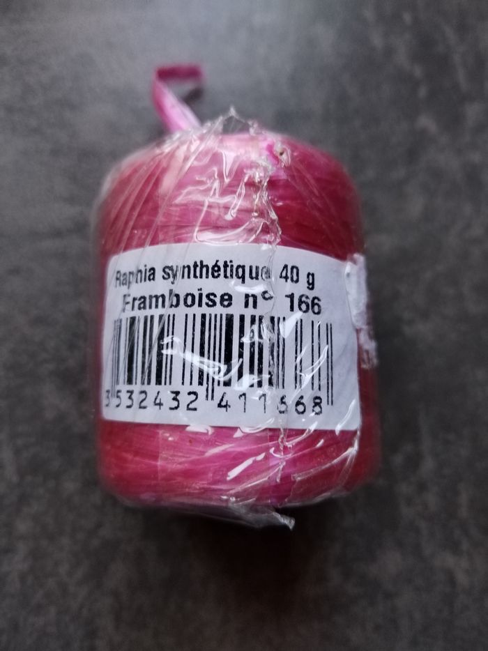 Raphia synthétique Loisirs créatifs Crochet multicolore - photo numéro 3