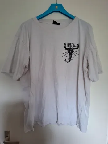 T shirt wit maat 2XL Chapter