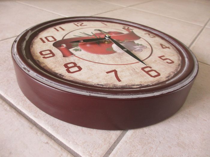 Horloge cuisine - photo numéro 2