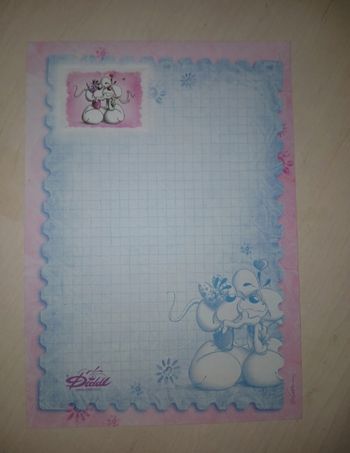Diddl - Feuille A5 neuve - 0,40€