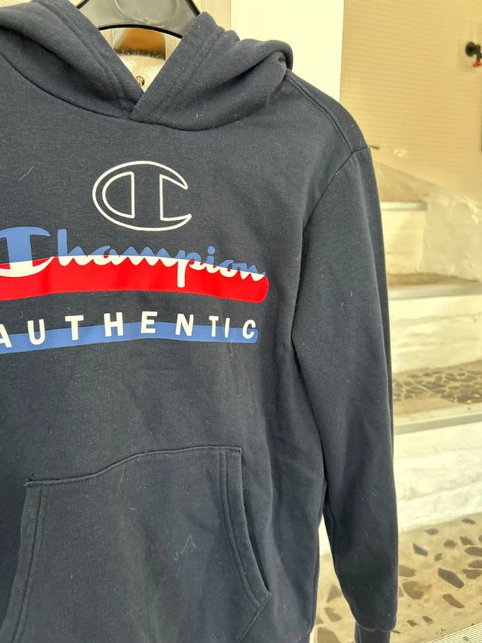 Pull à capuche champion 10 ans - photo numéro 4