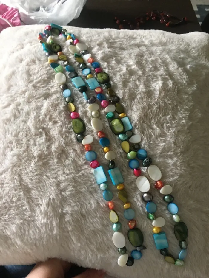 Collier Perles d’eau douce - photo numéro 16