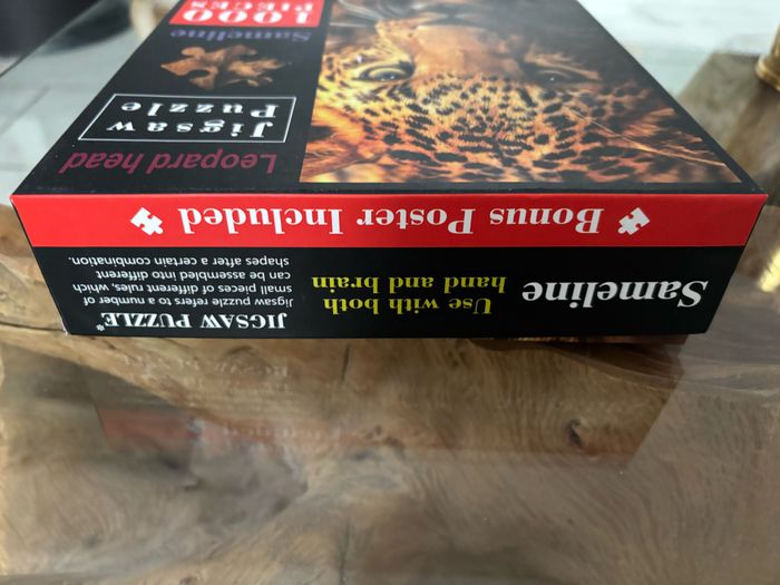 Puzzle Léopard 1000 pièces - photo numéro 5